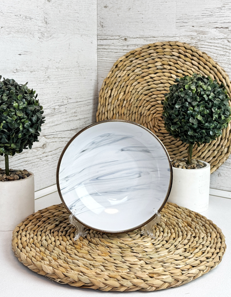 Тарілка Intrendo супова Maritimo Golden 20 см rim white IN0020MAR